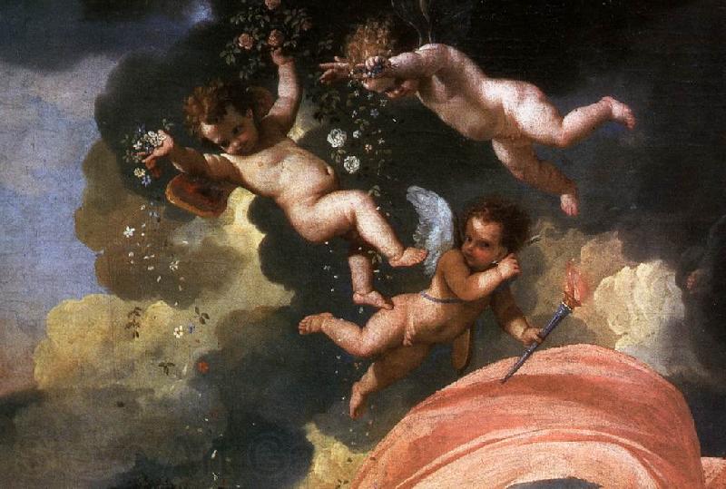 POUSSIN, Nicolas The Triumph of Neptune (detail)  DF Spain oil painting art